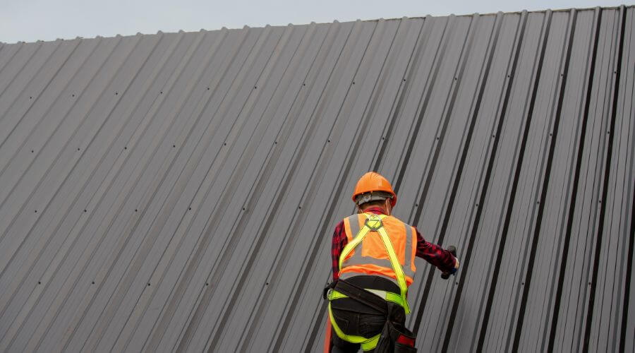 Professional metal roof installation in Hillsboro, GA